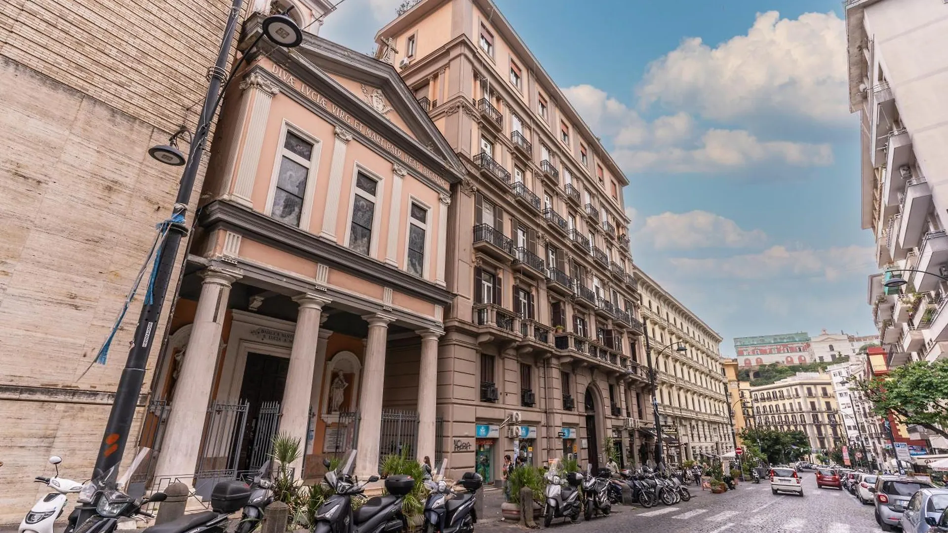 Hotel Palazzetto Santa Lucia Nápoles Pensión